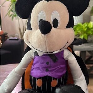 Mickey Mouse Halloween Vampire plush
